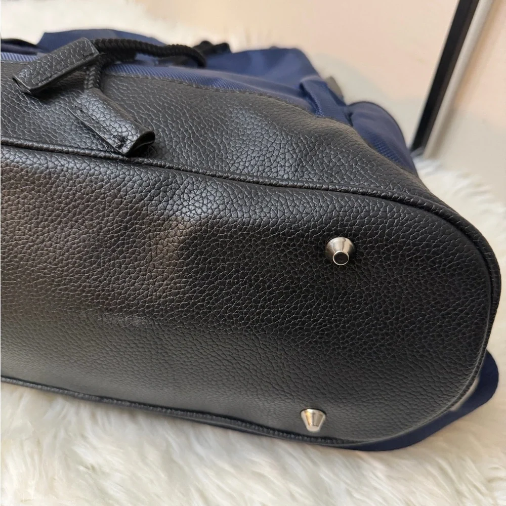 Versace Leather Trimmed Nylon Backpack.NWOT